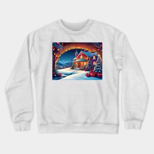 Christmas Scene Crewneck Sweatshirt